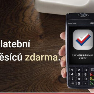 Projekt Česko platí kartou platební terminál zdarma lze získat do konce března 2023