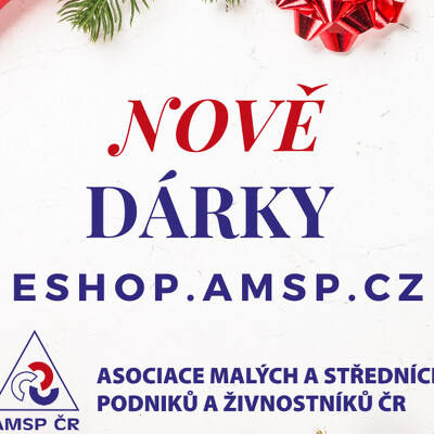 Nově dárky na e-shopu AMSP ČR
