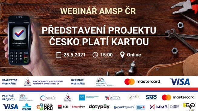Česko platí kartou webinář pozvánka