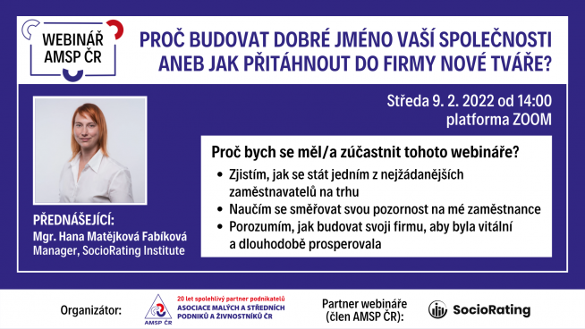 Webinář 9. 2. 2022